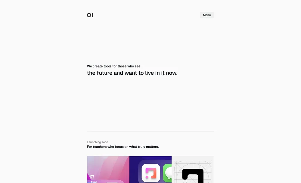 Zero (to) One Labs website preview