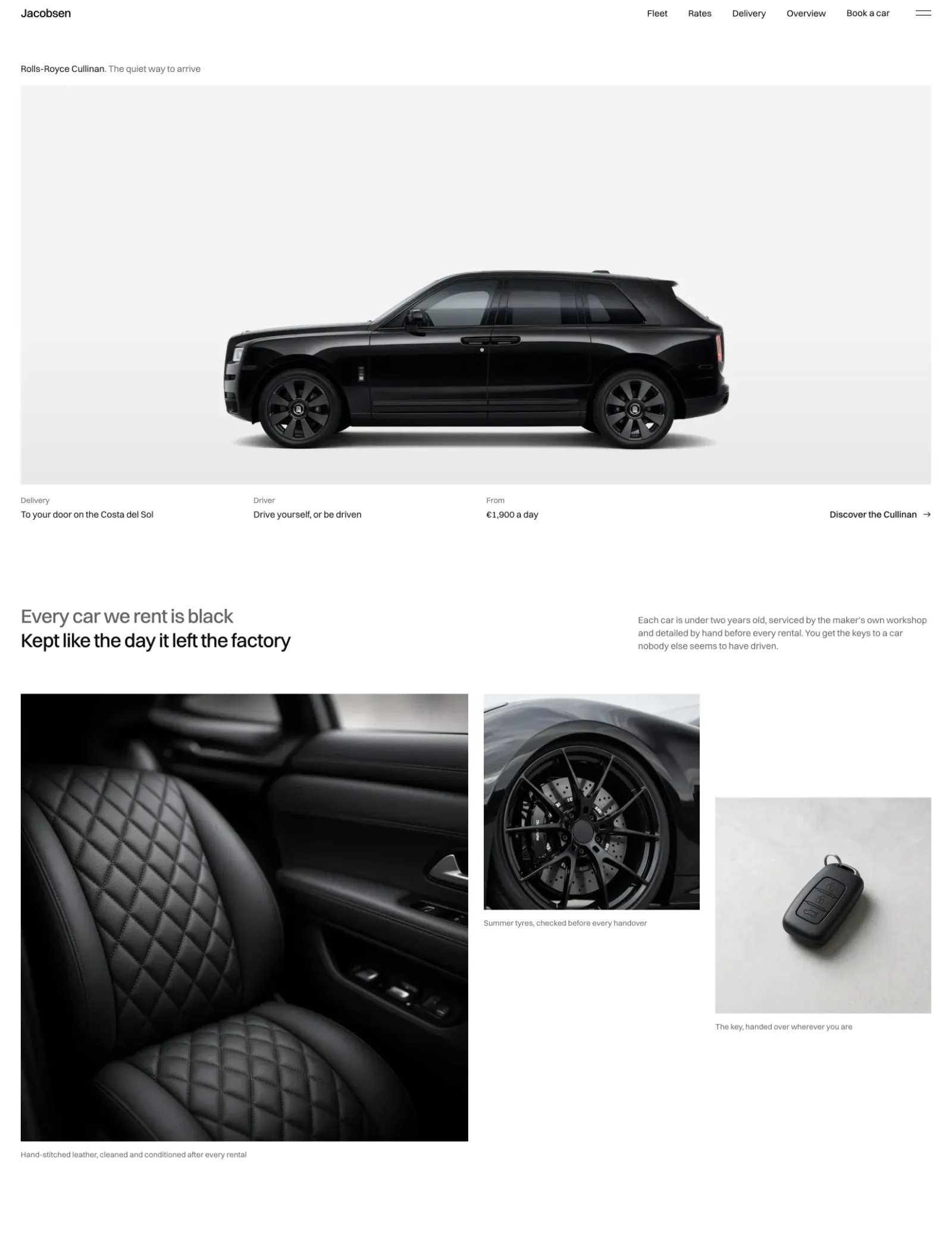 Jacobsen theme, first page