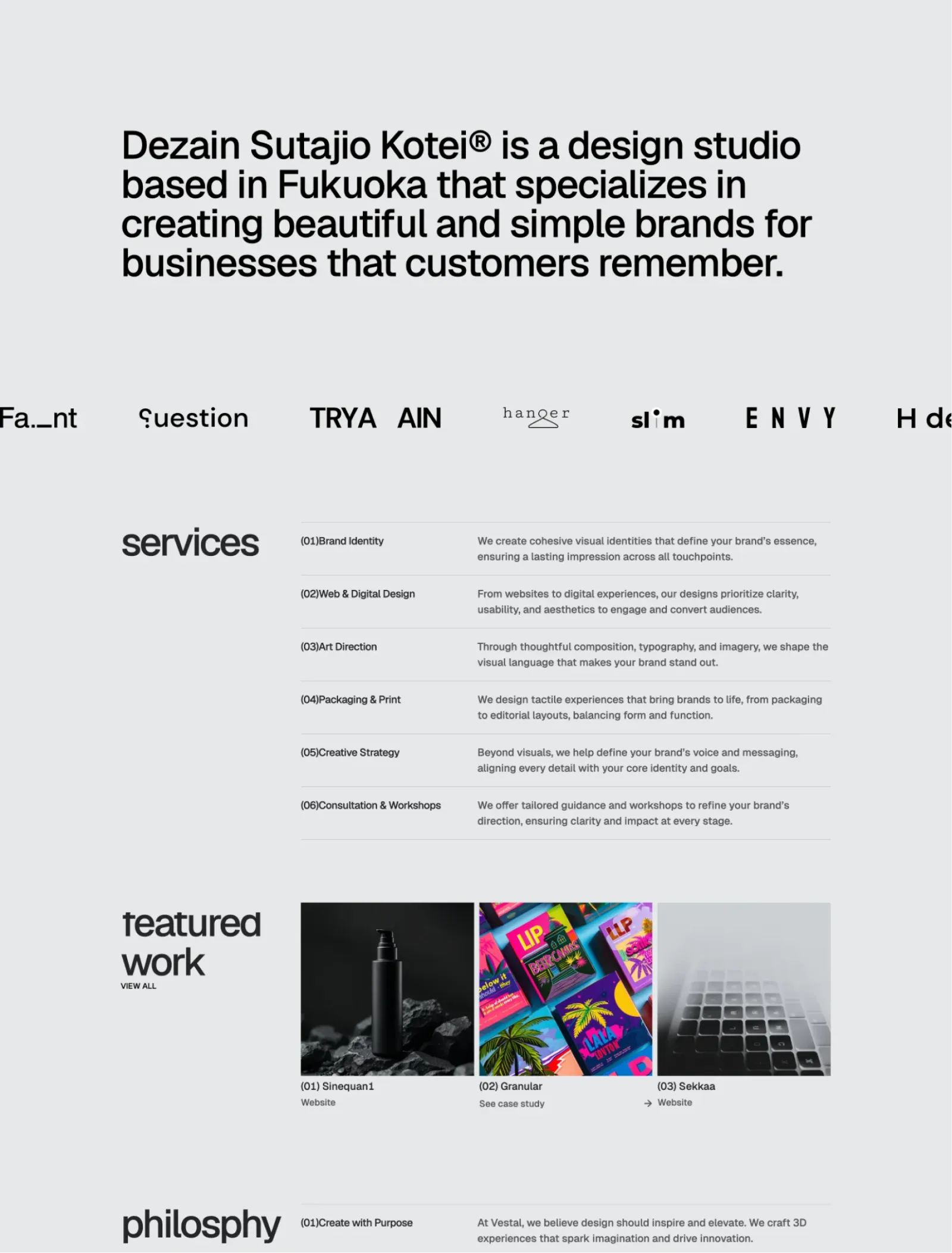 Kotei theme, first page