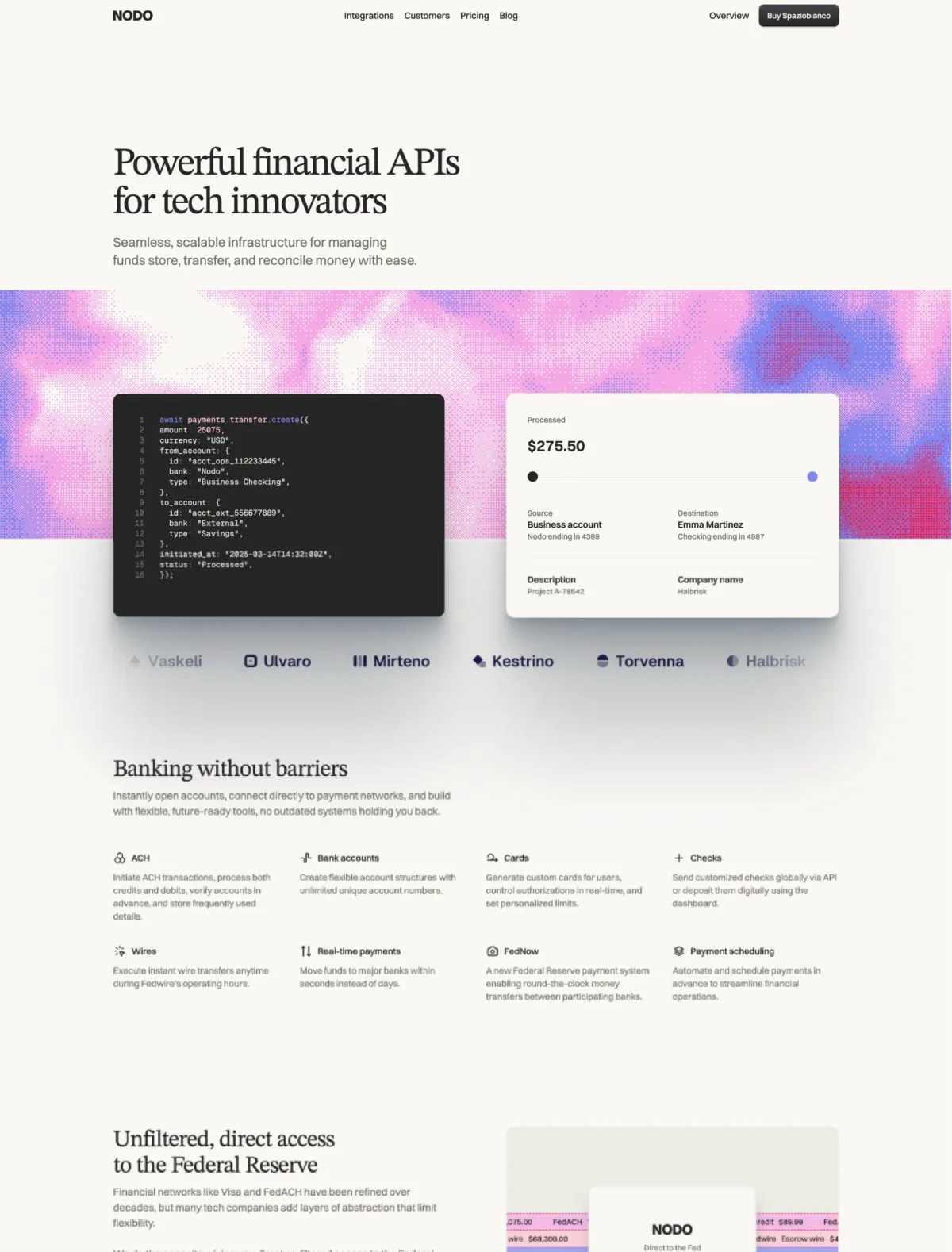 Spaziobianco theme