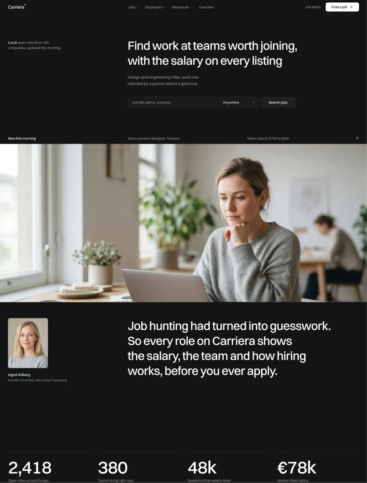 Carriera theme