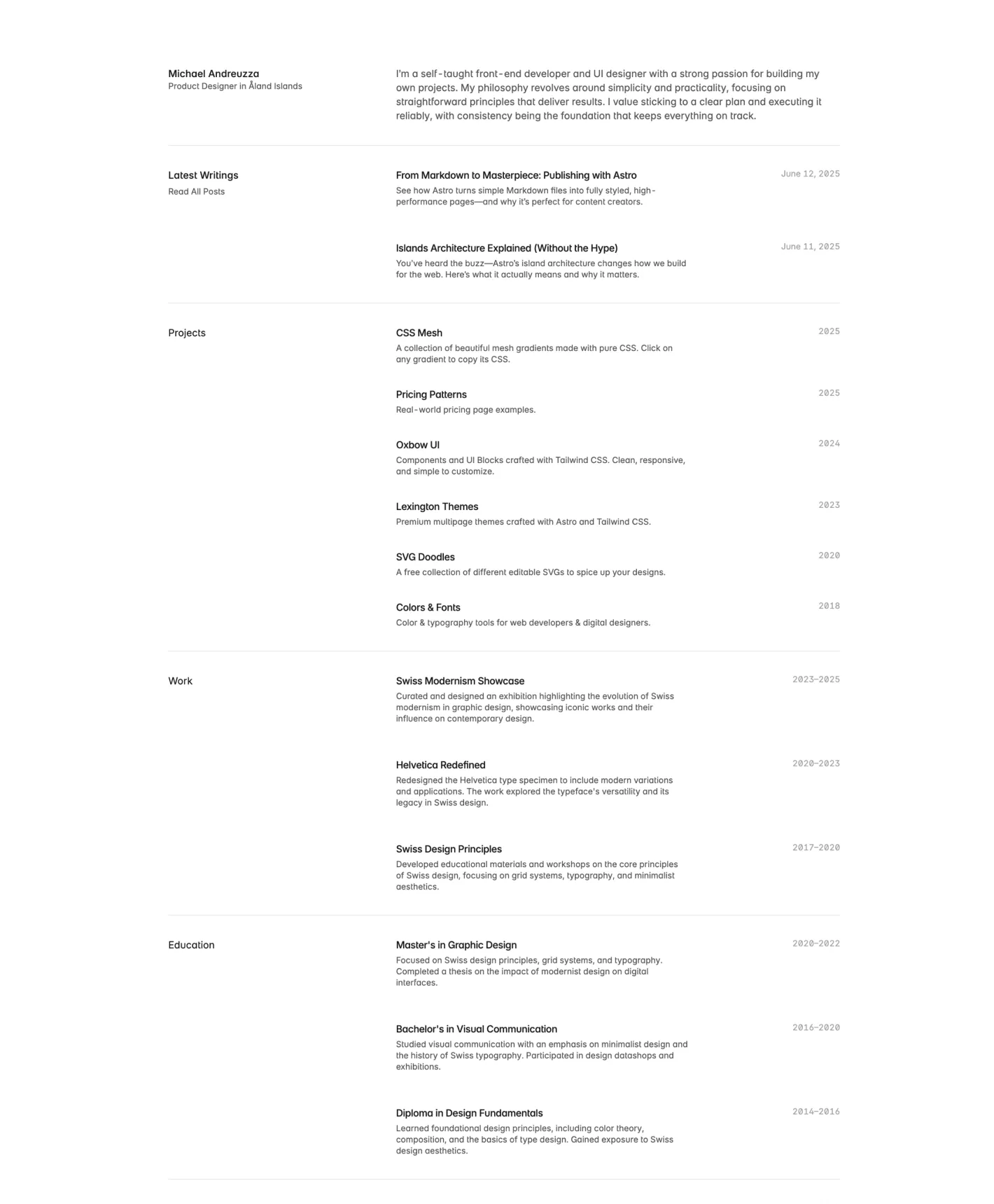 Screenshot one