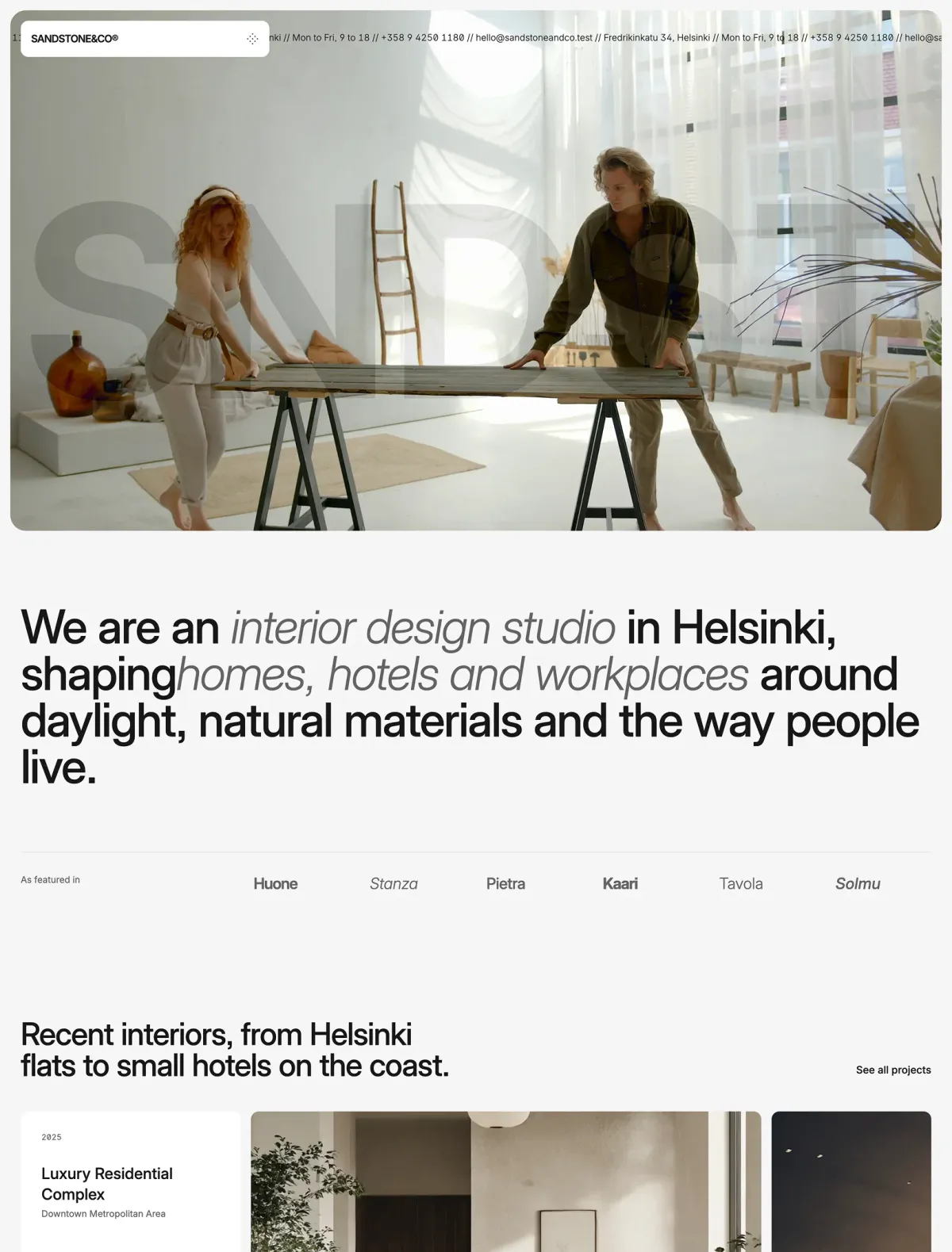 Sandstone theme