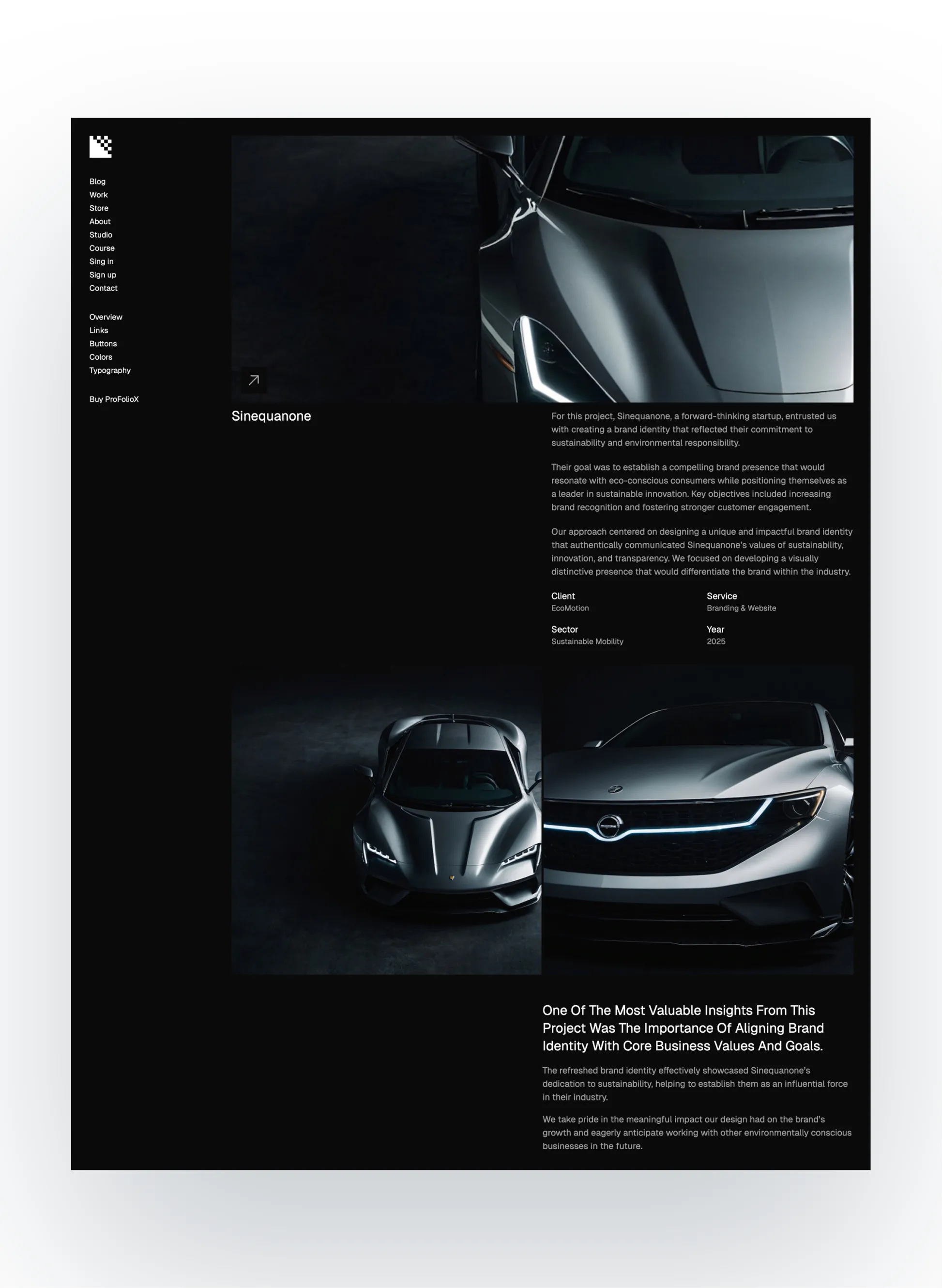 Pro FolioX team member profiles