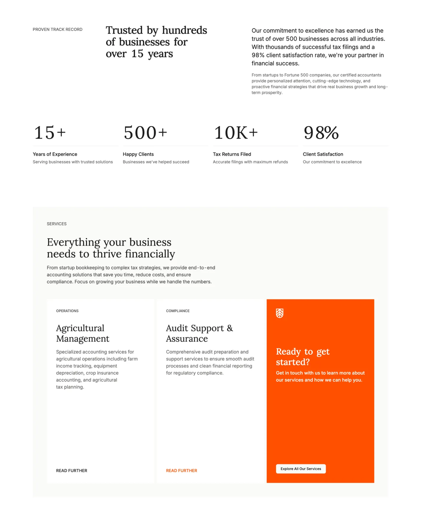 mulberry legal services pricing page with minimal layout