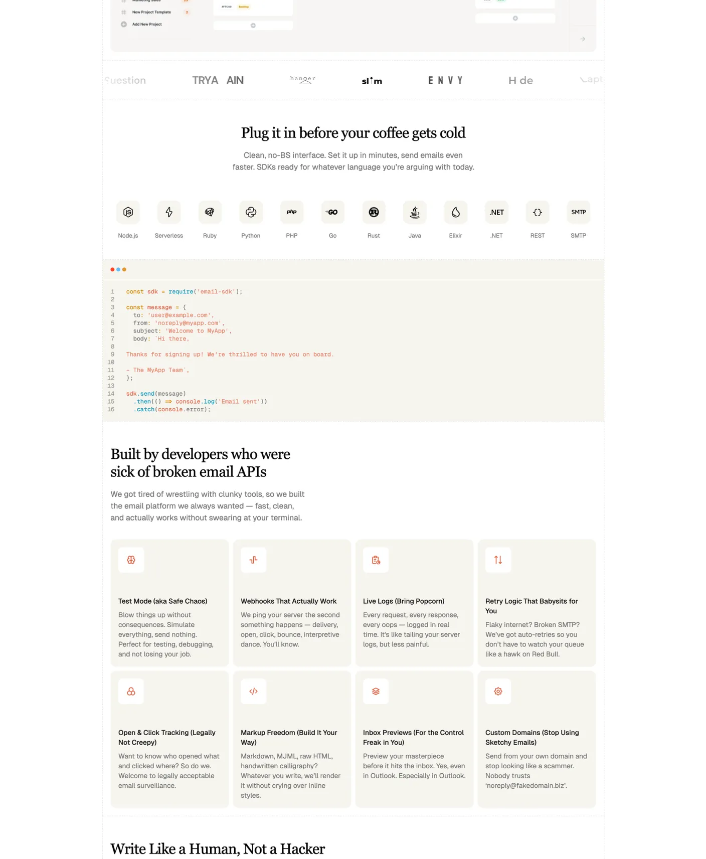 Brightlight page preview