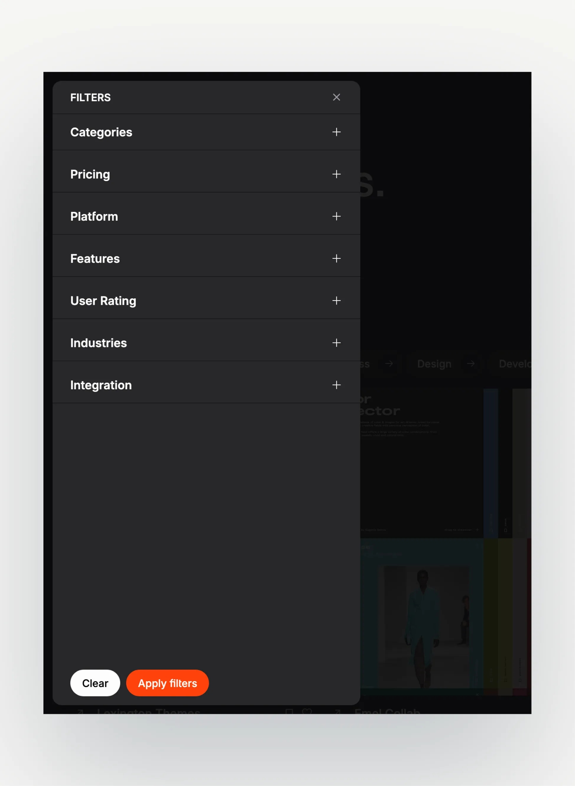 Carbon member dashboard layout