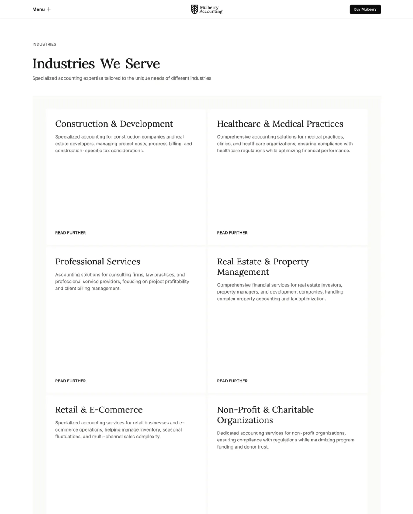 mulberry legal services integrations page for software tools