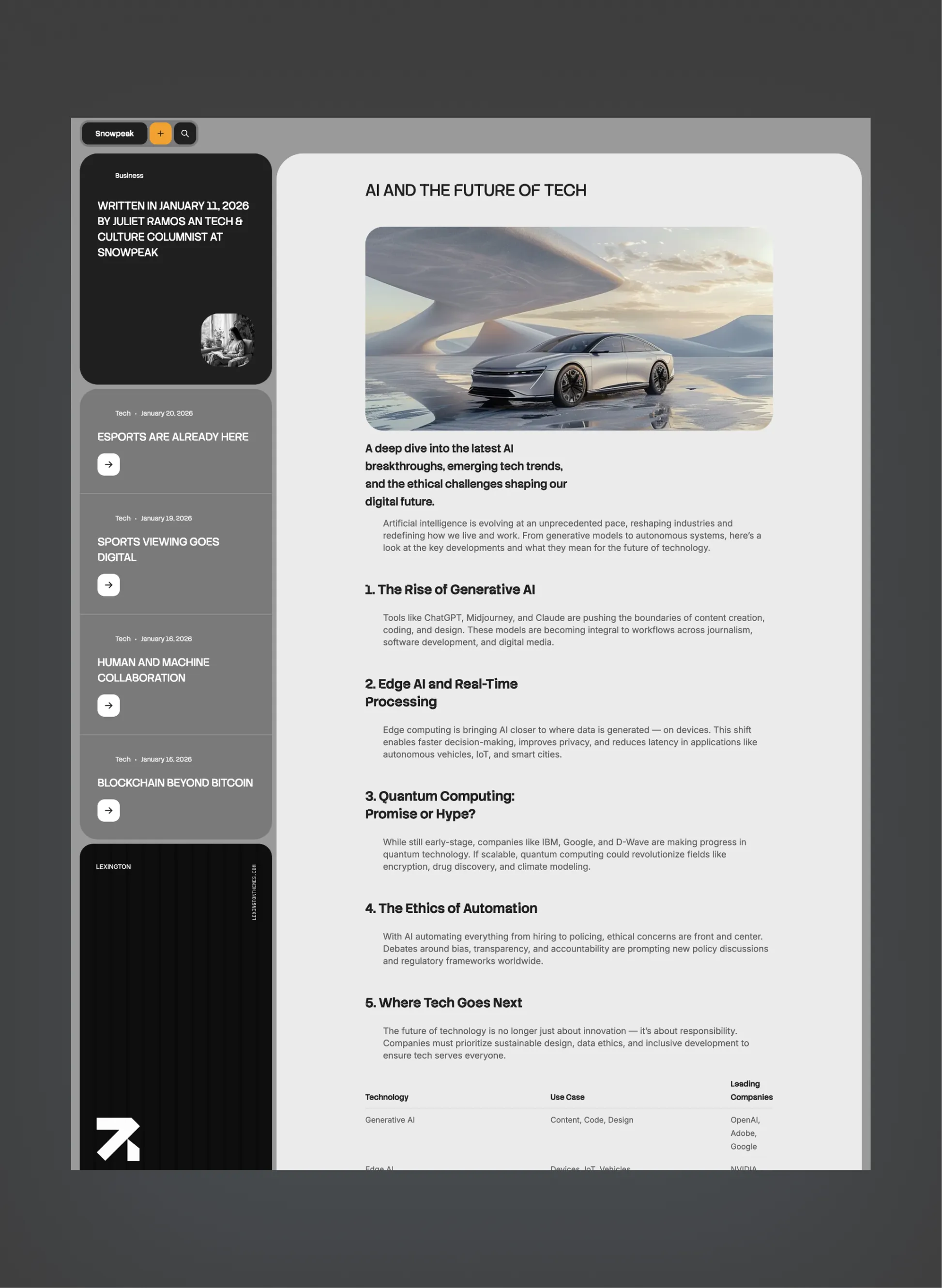 Snowpeak membership landing page