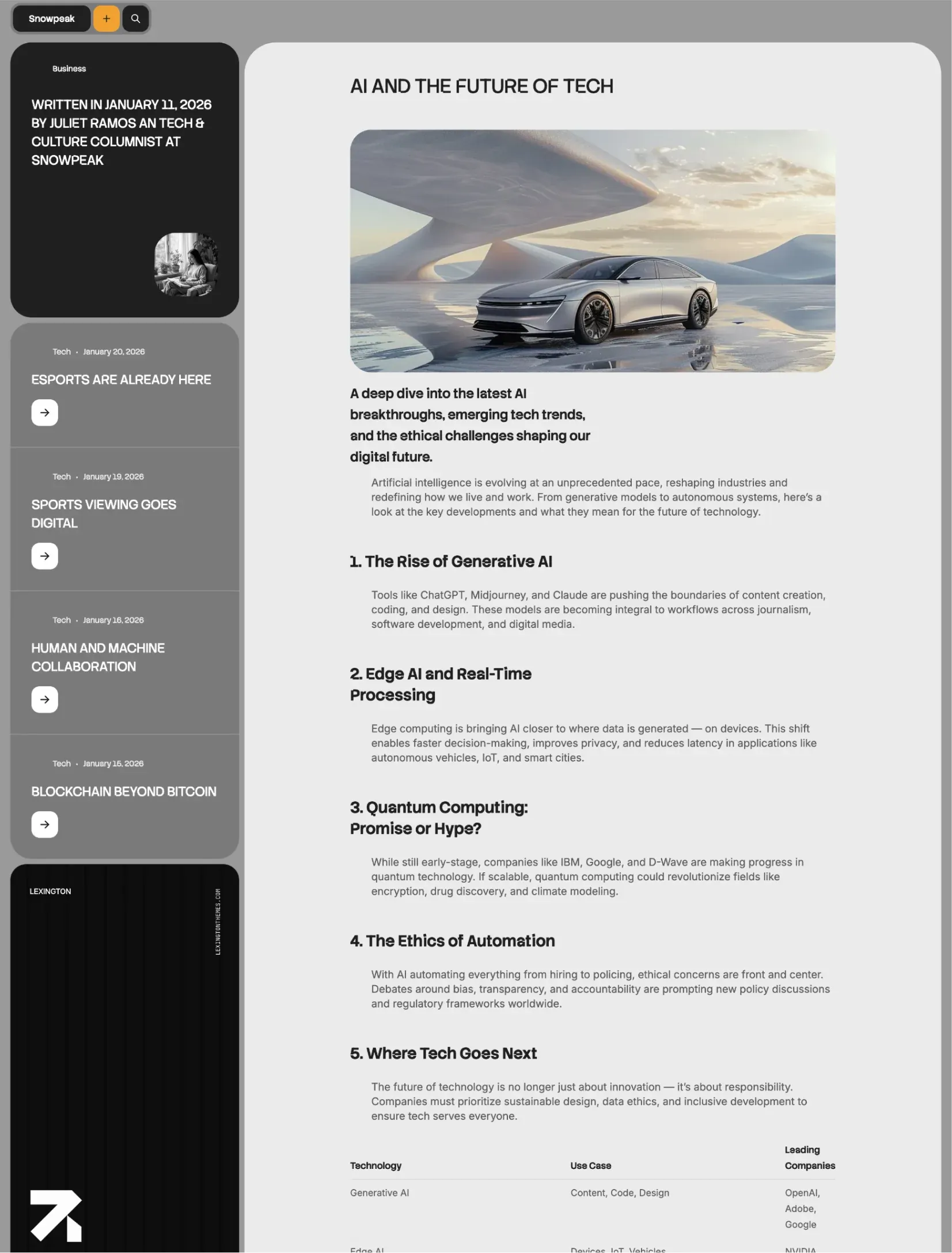 Snowpeak membership landing page