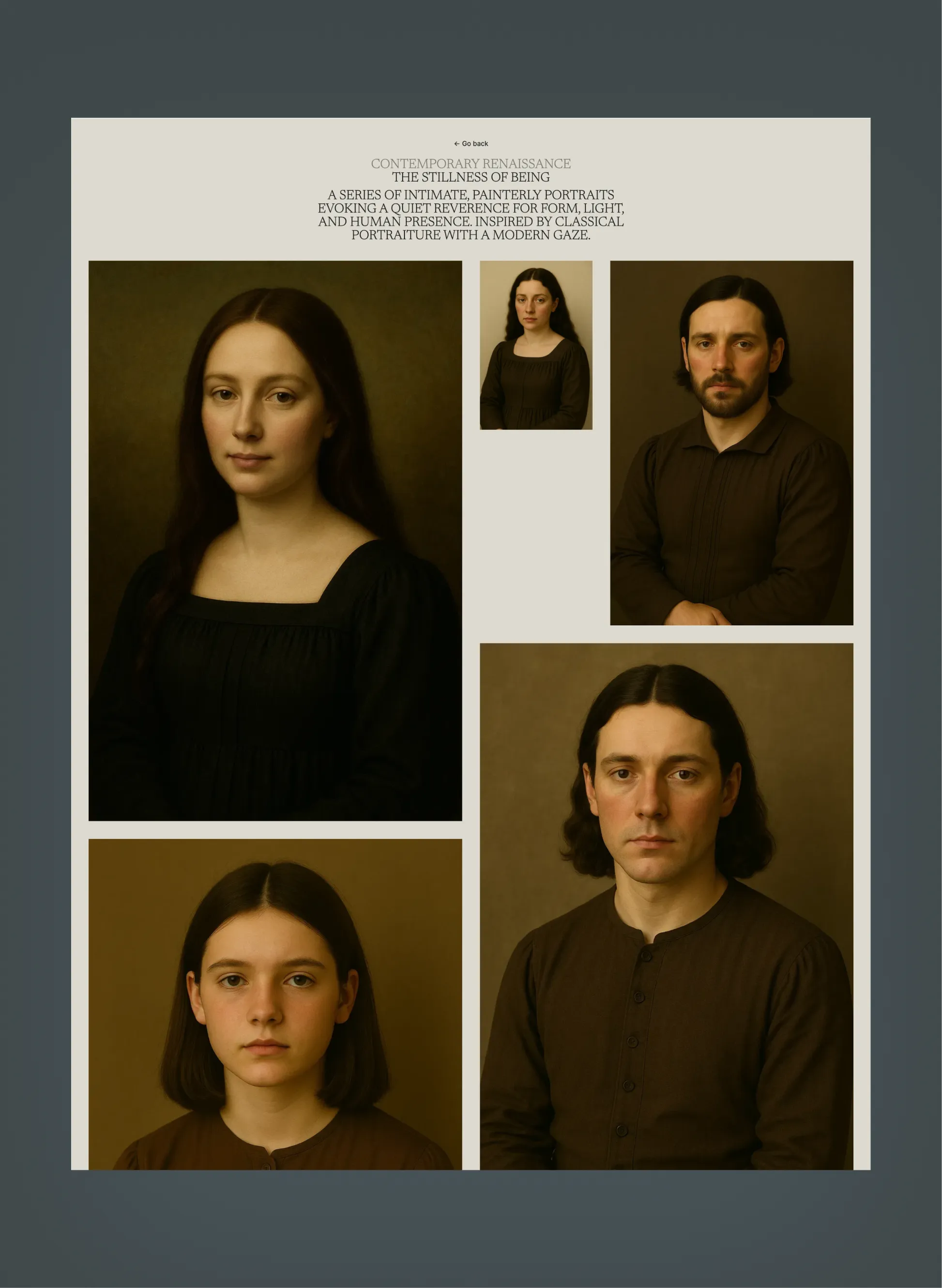 Semplice blog post design