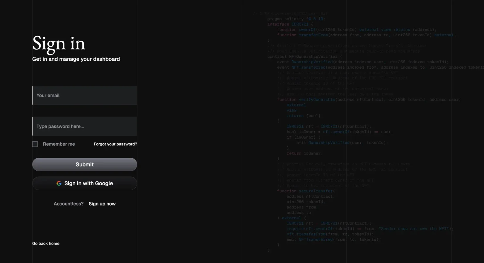 Buio integrations layout