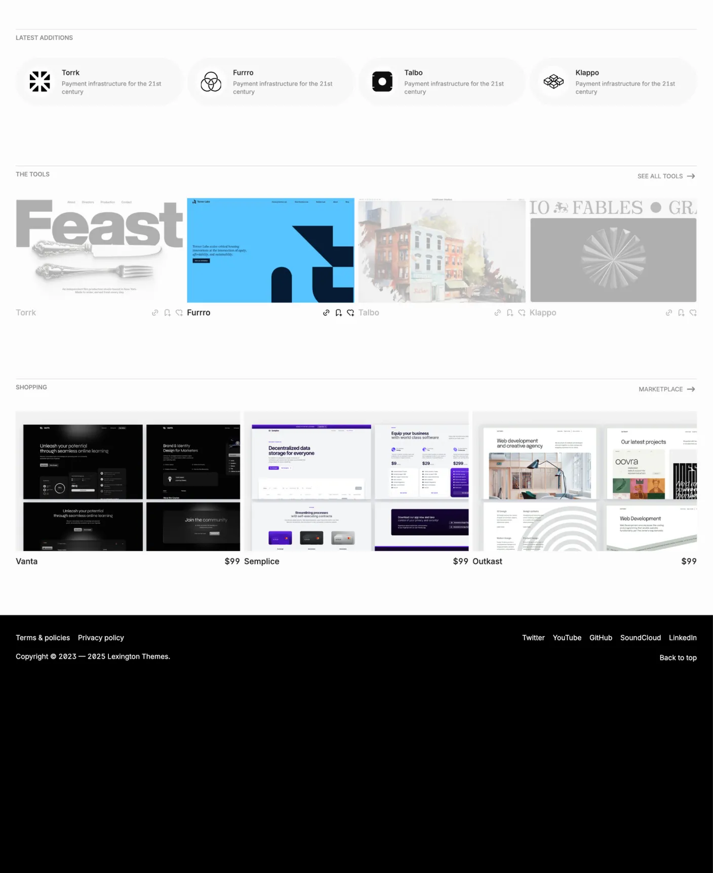 Trendspotter page preview