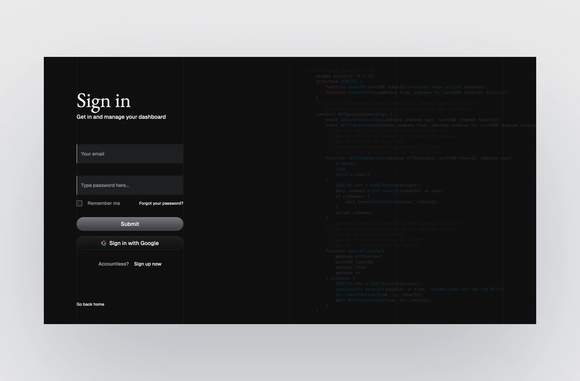Buio integrations layout