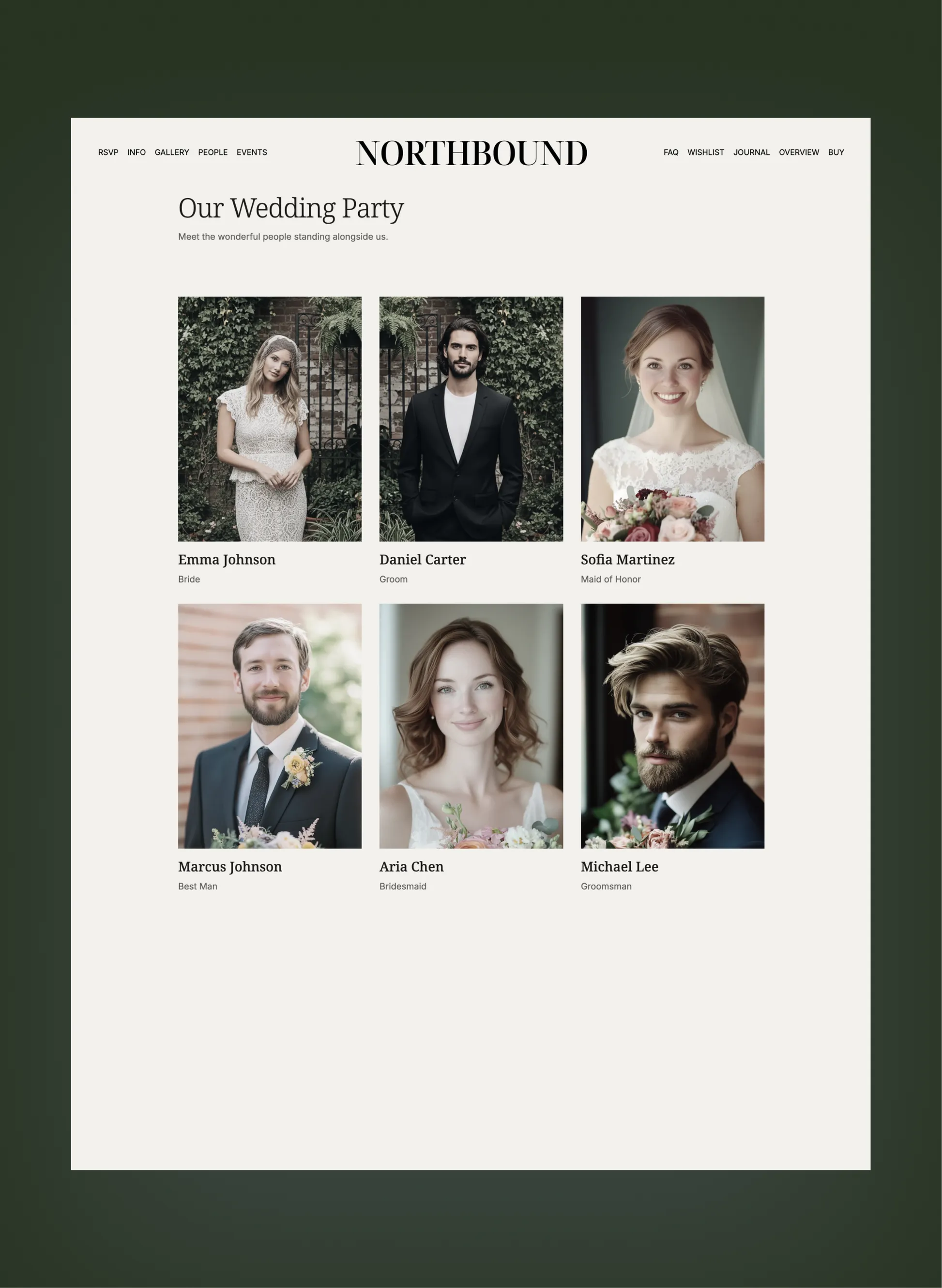 Northbound responsive design preview