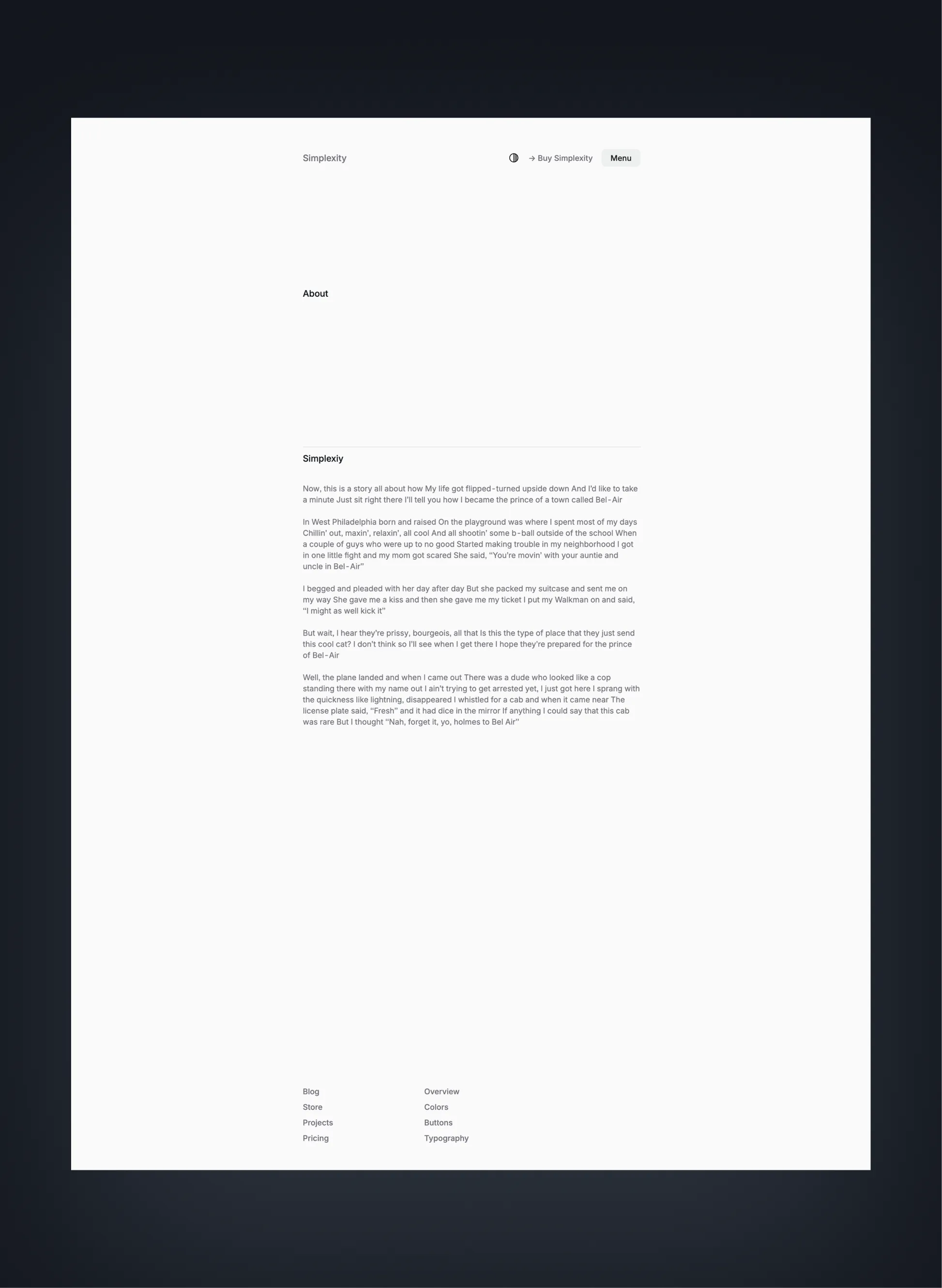 Simplexity pricing page