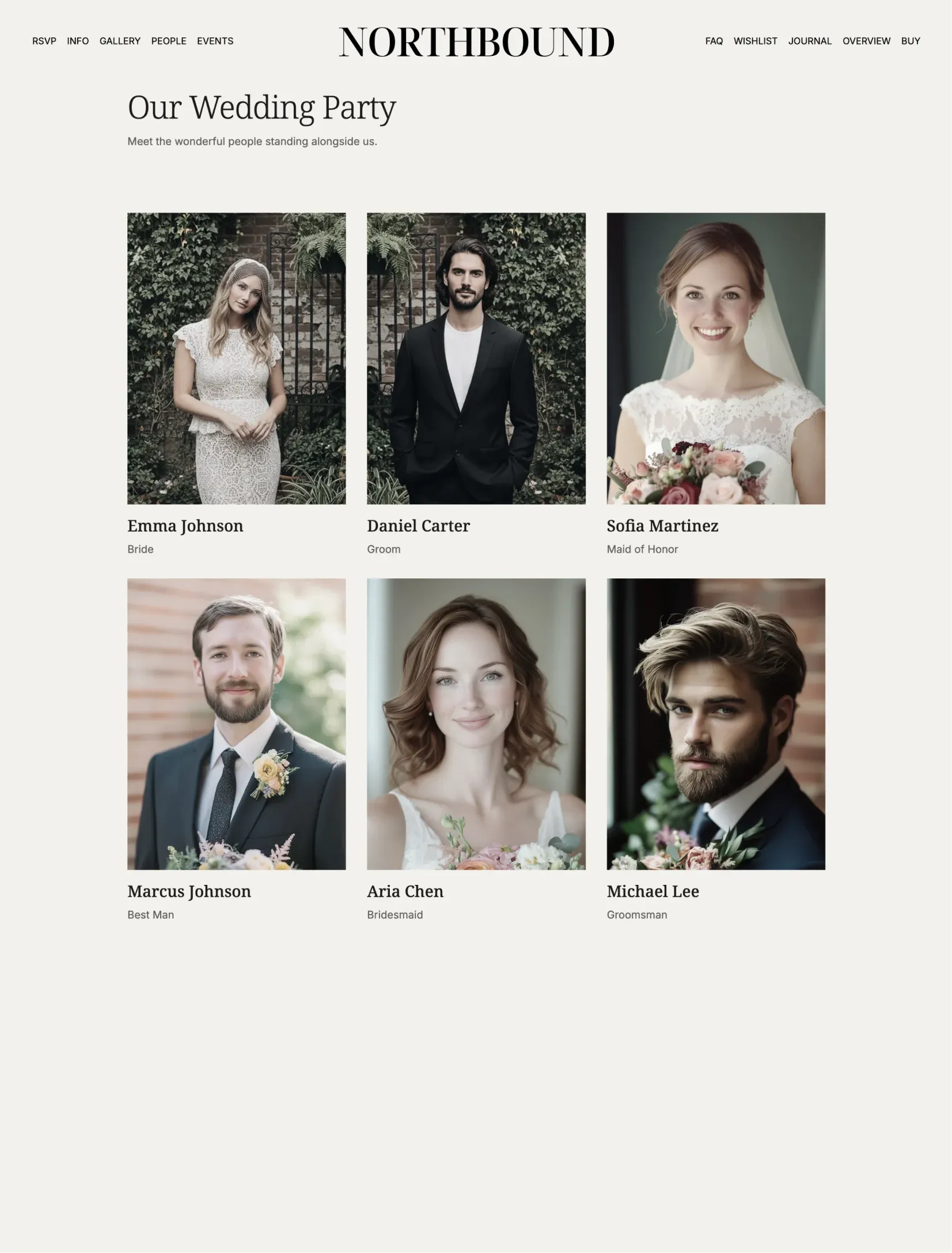 Northbound page preview