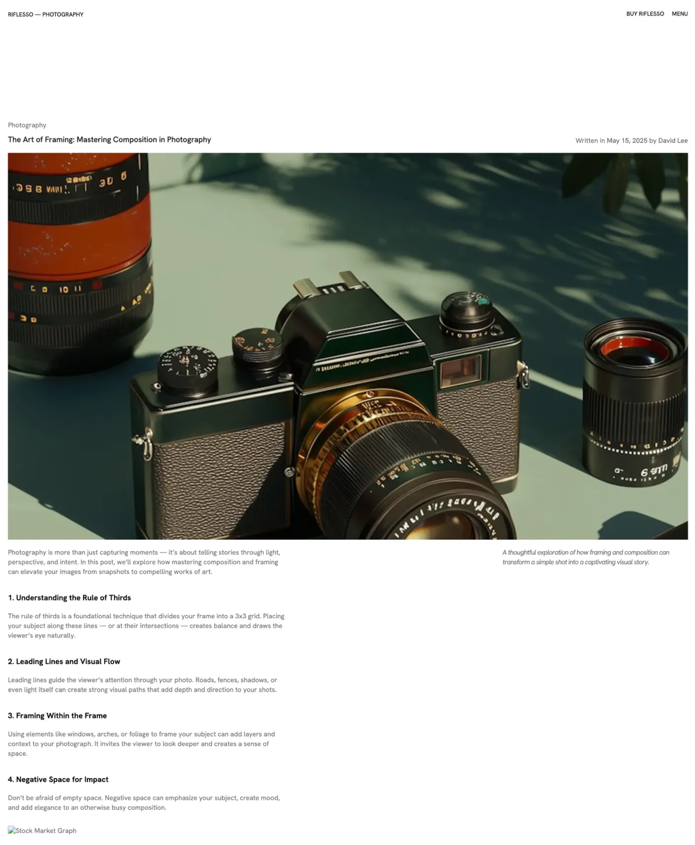 Riflesso page preview