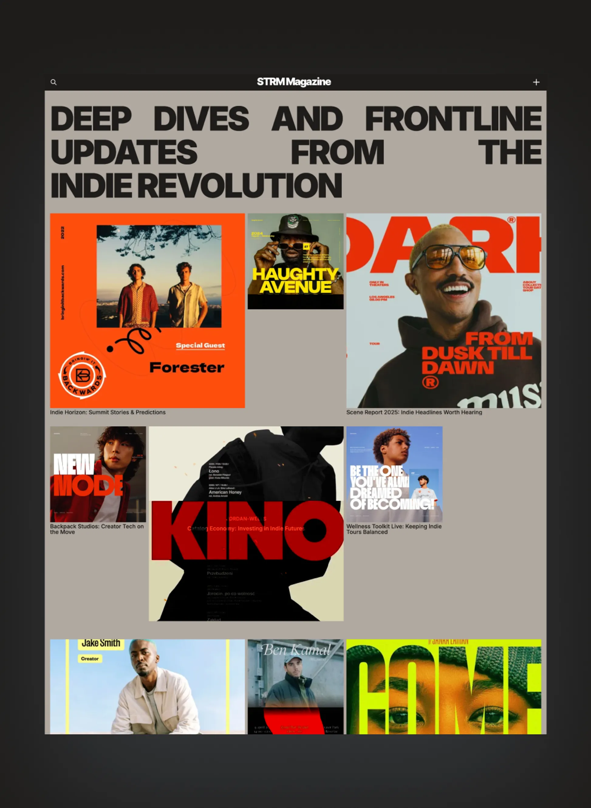 Streamer post layout