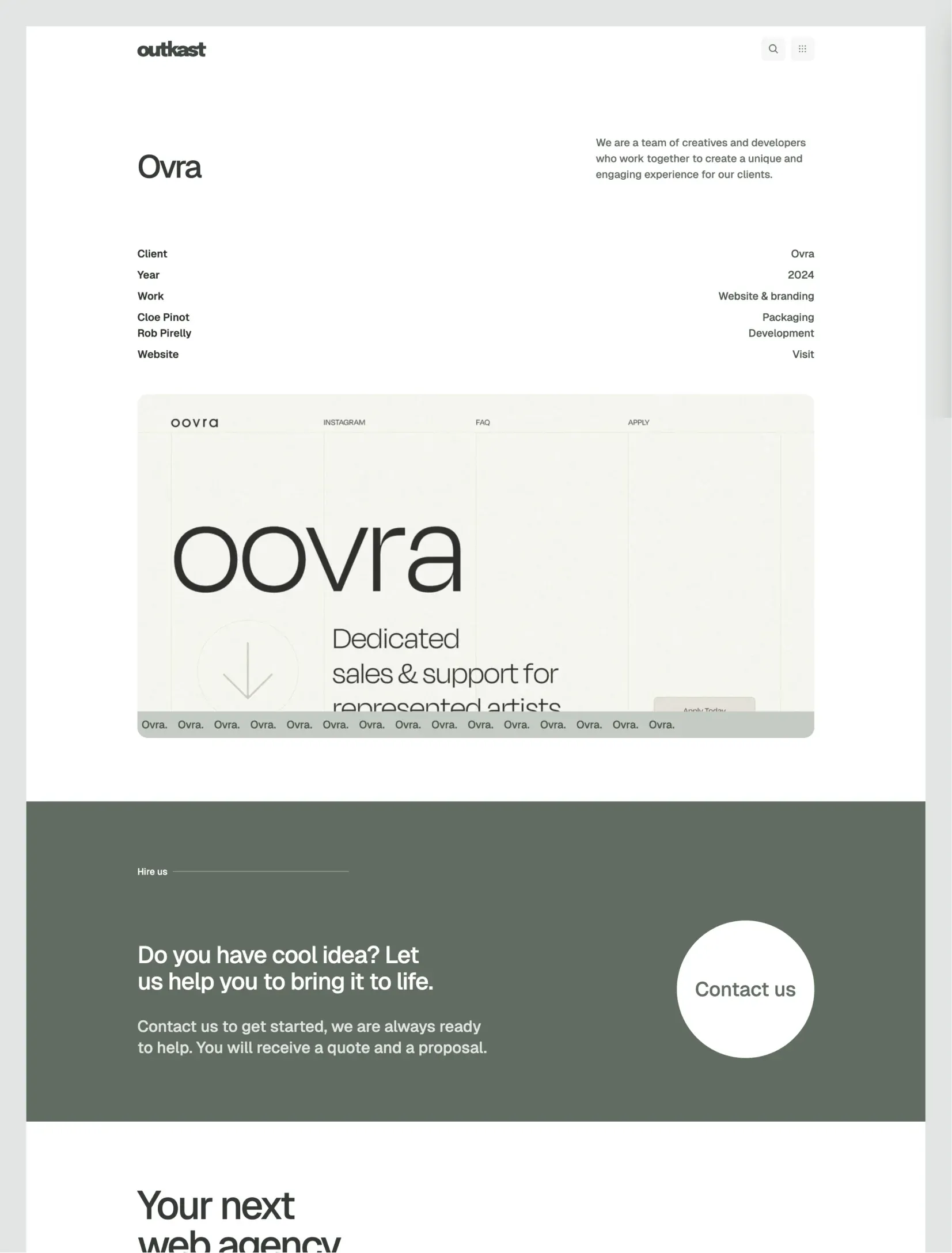 Outkast responsive view