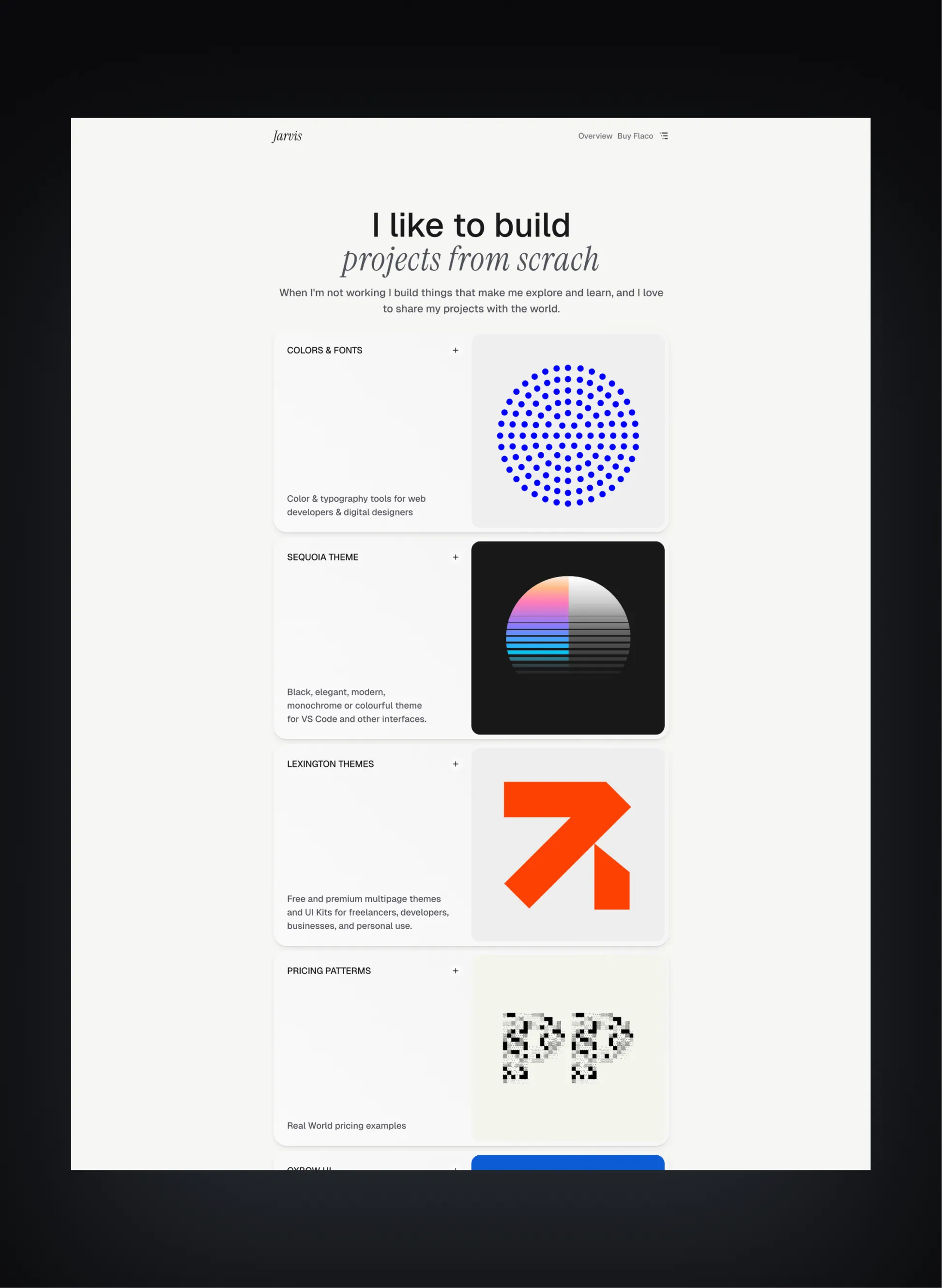 Flaco contact layout