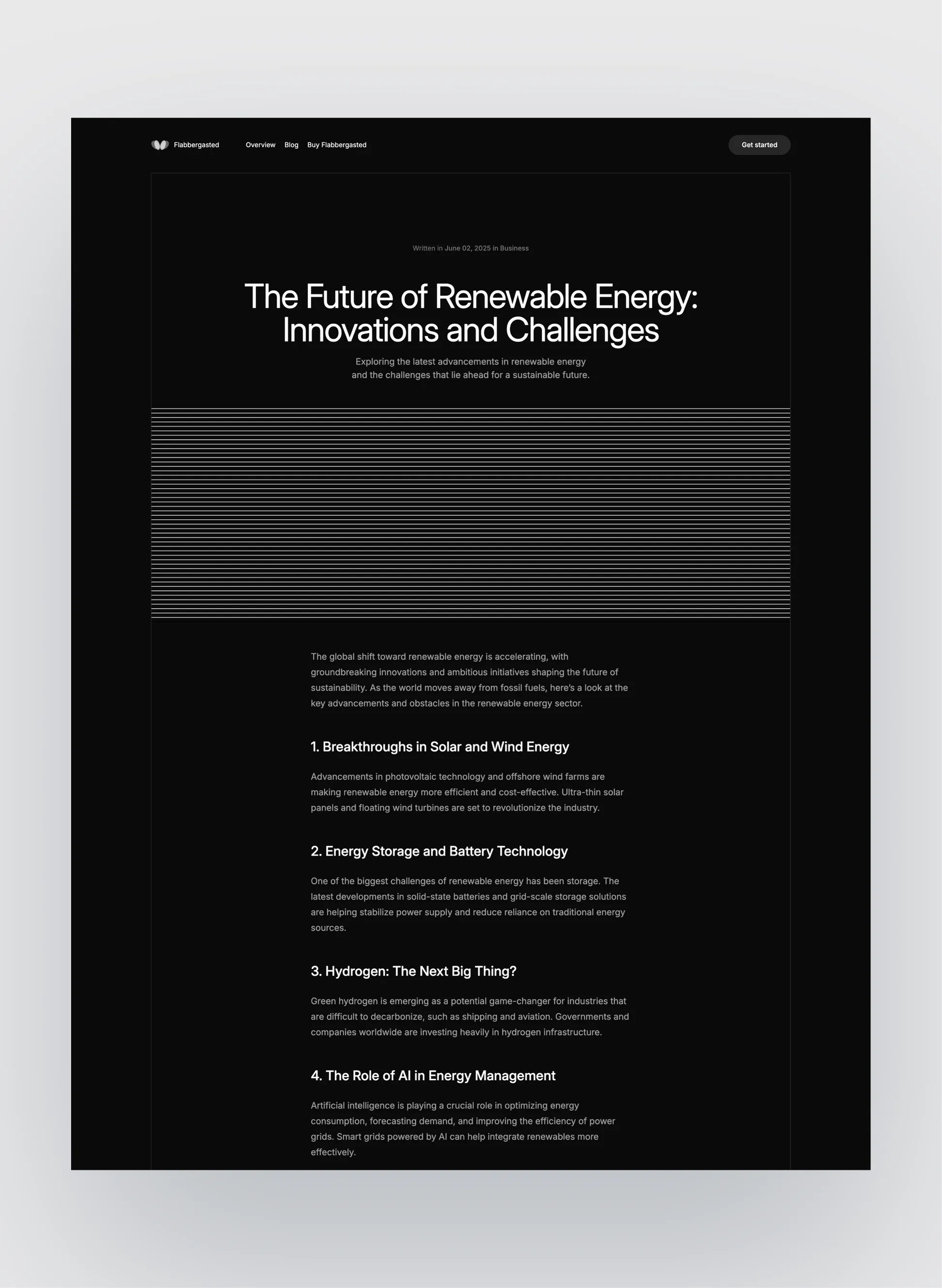 Flabbergasted page preview