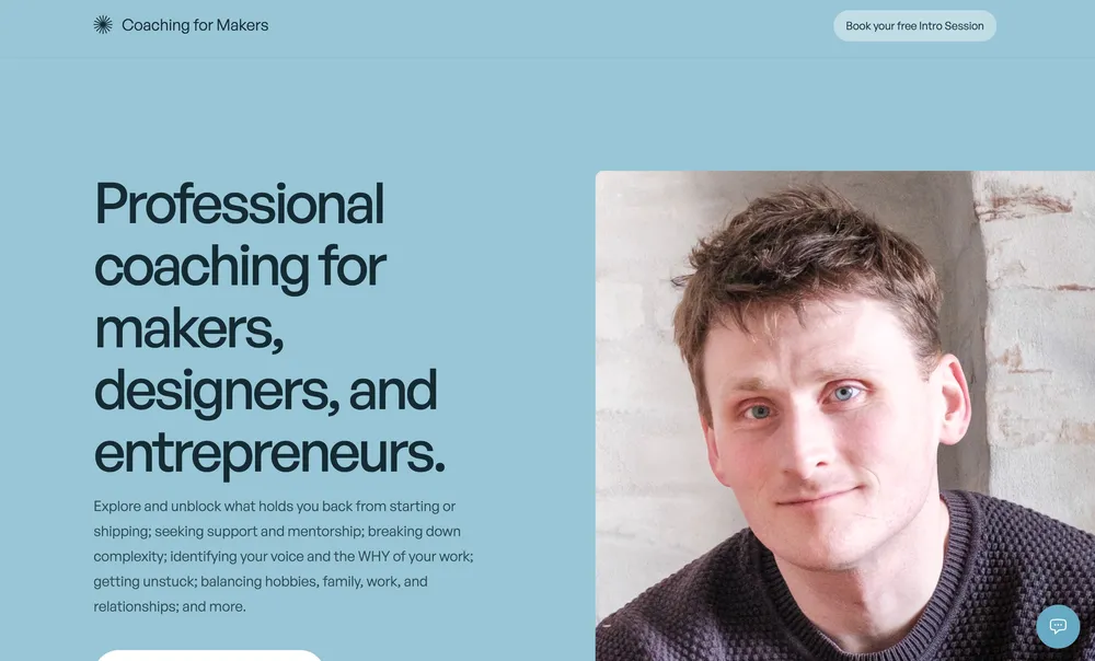 Coaching Andrew Lovett-Barron website preview