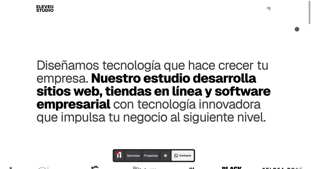 Digital Agency website preview