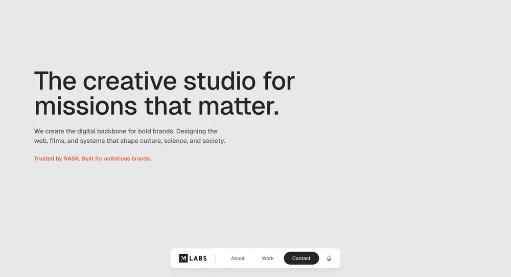 Marquilabs website preview