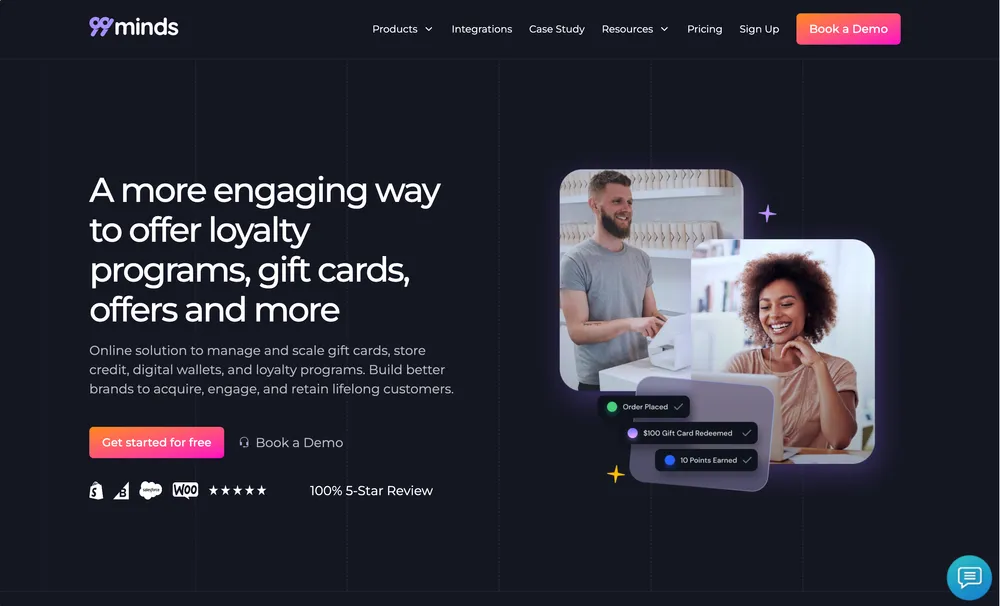 99 Minds website preview