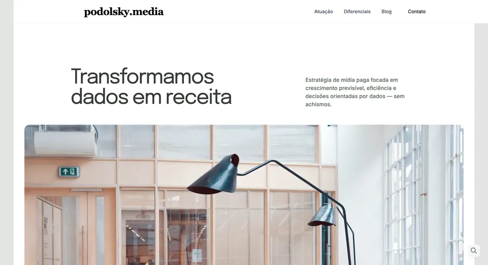 Marketing Agency website preview