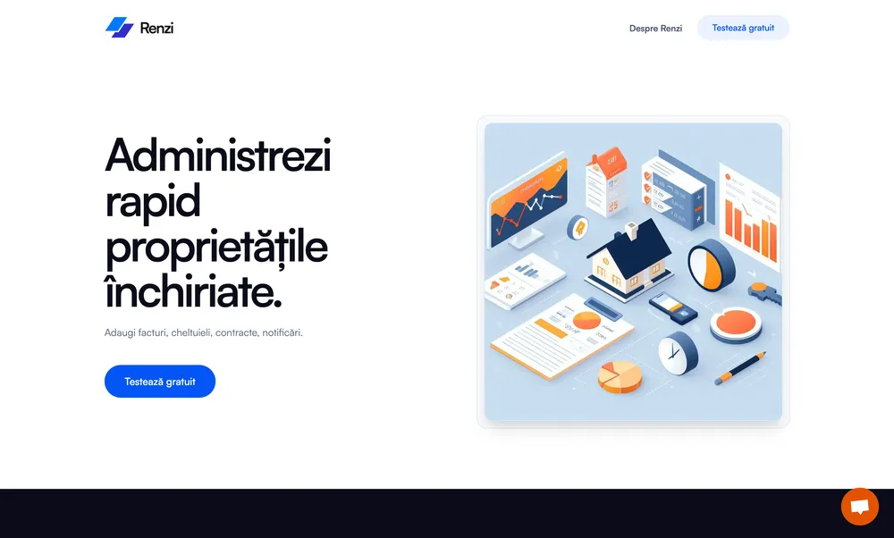 Renzi website preview