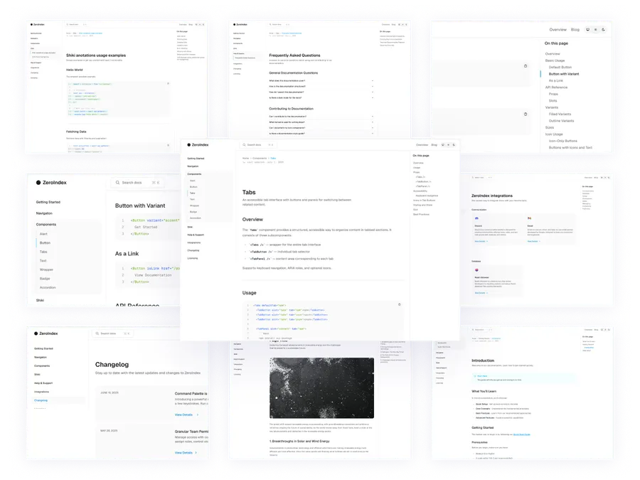Zeroindex
