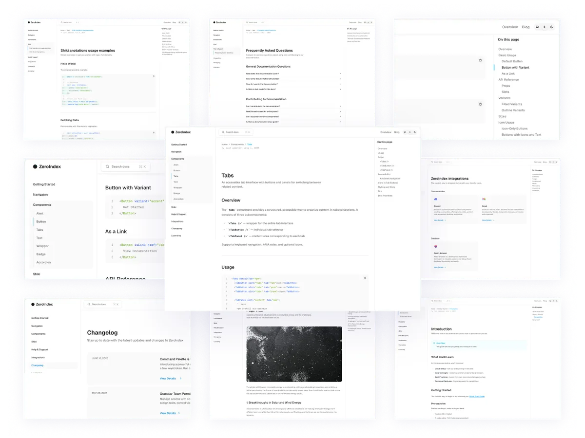 Zeroindex
